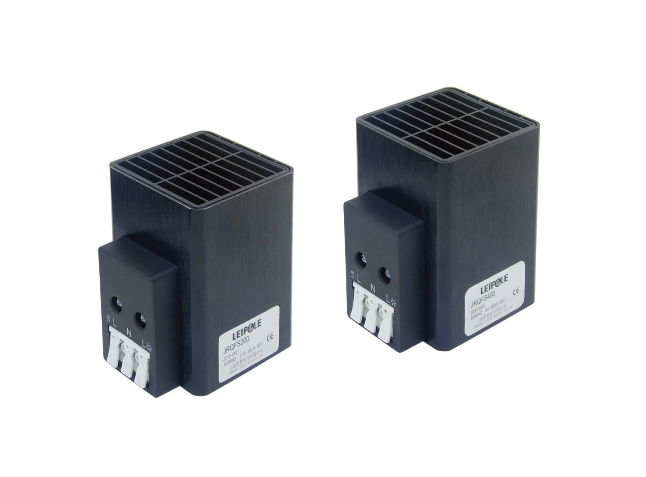 JRQFS200 Compact PTC Fan Heater - 200W 230V AC