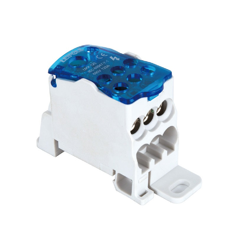 Leipole UKK125A Single Pole Distribution Box 125A - Pack of 5