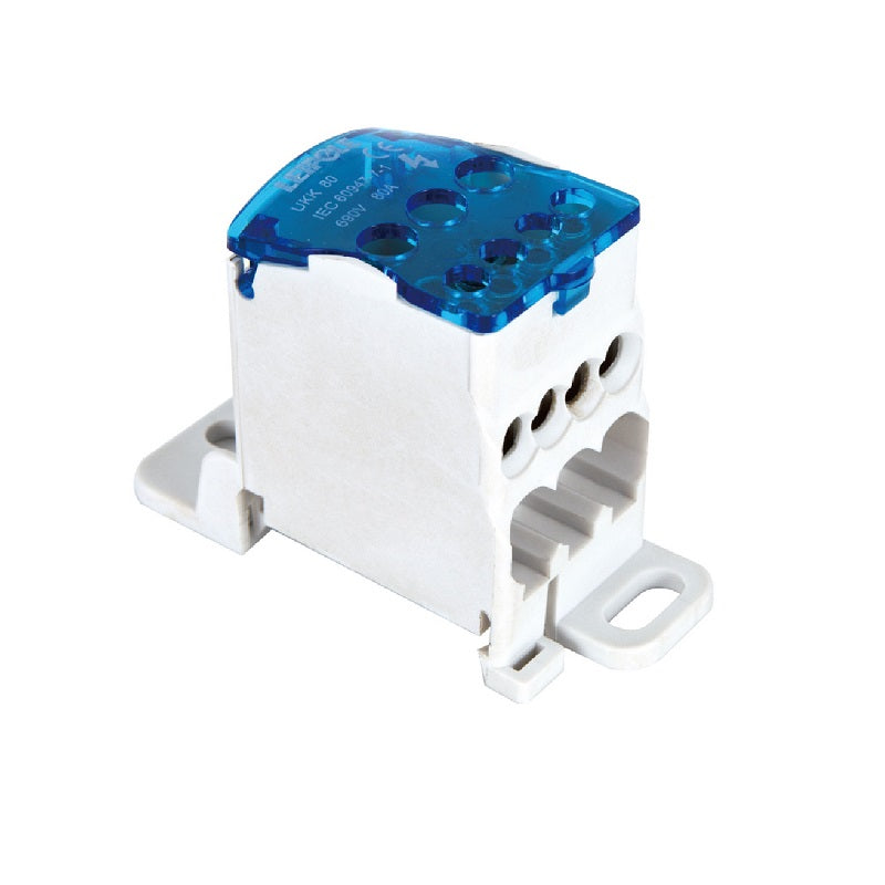 Leipole UKK80A Single Pole Distribution Box 80A - Pack of 5