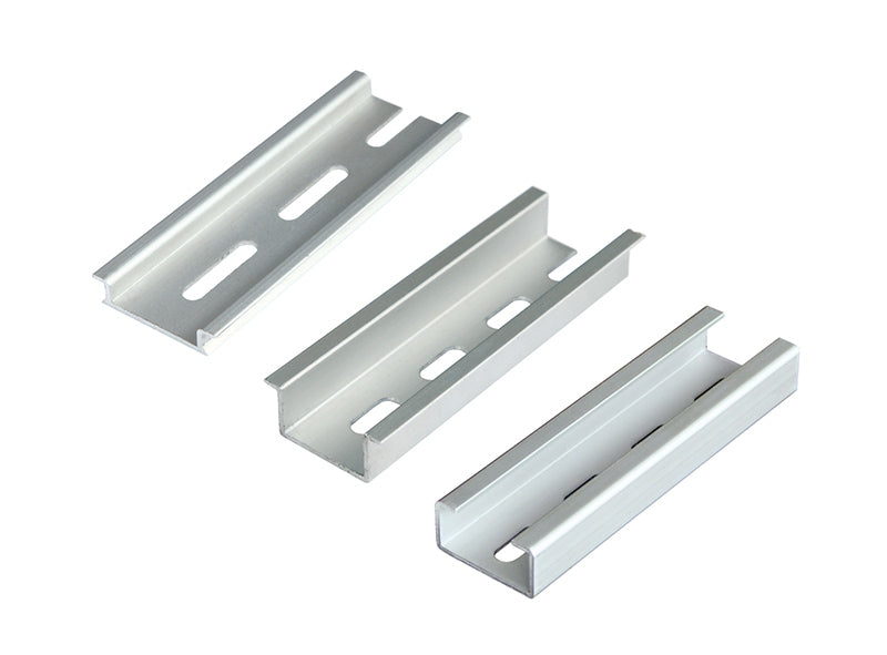 NSL35/7.5 Aluminium DIN Rail | 35 × 7.5 mm, 1.5 mm Thick, 1 m Length | Top-Hat Mounting Rail