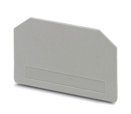 D-JMTK End Cover for JUK5-MTK-P/P and JMTK-P/P Disconnect Terminal Blocks | Terminal Block End Plate | Pack of 100