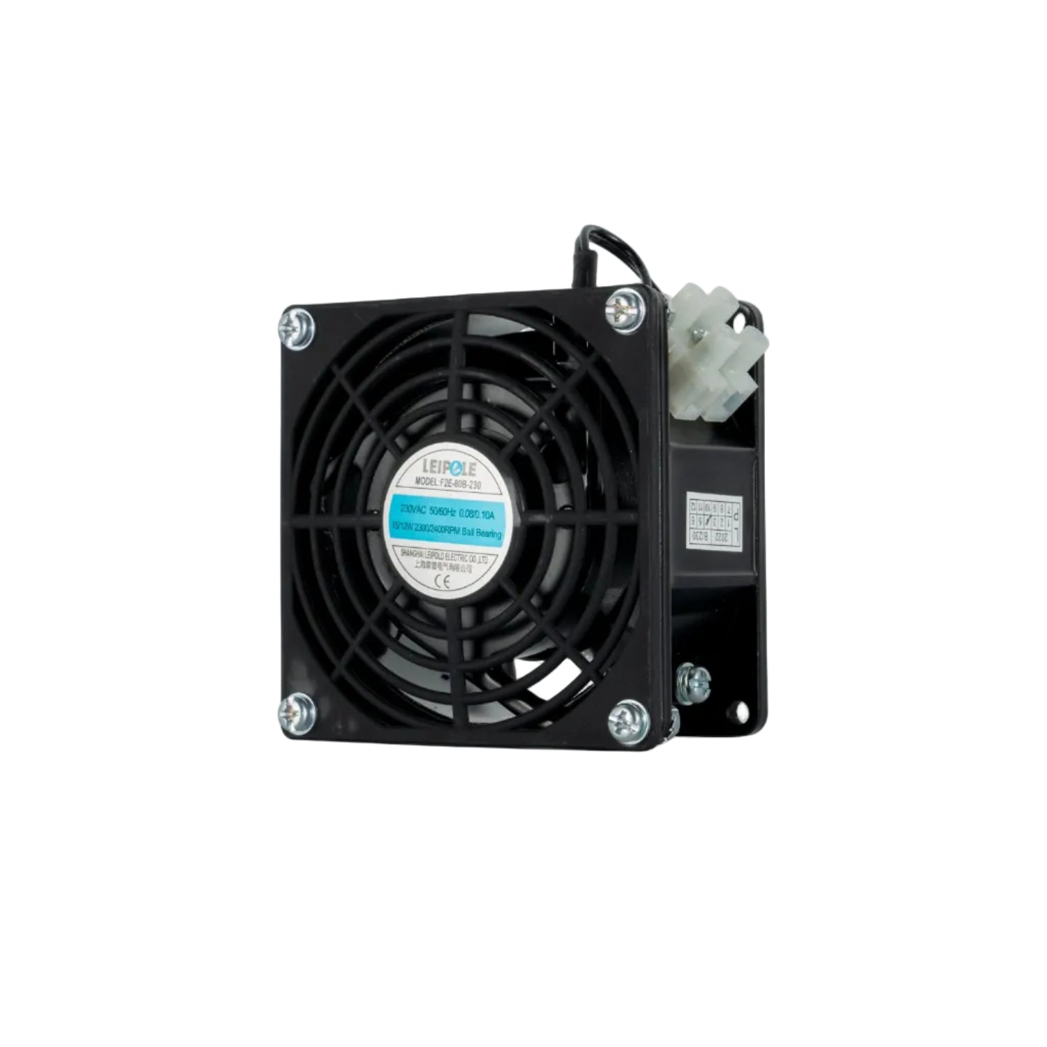 Compact Cooling Fan 80X80mm 60m³/h  F2E-80B-230 Axial