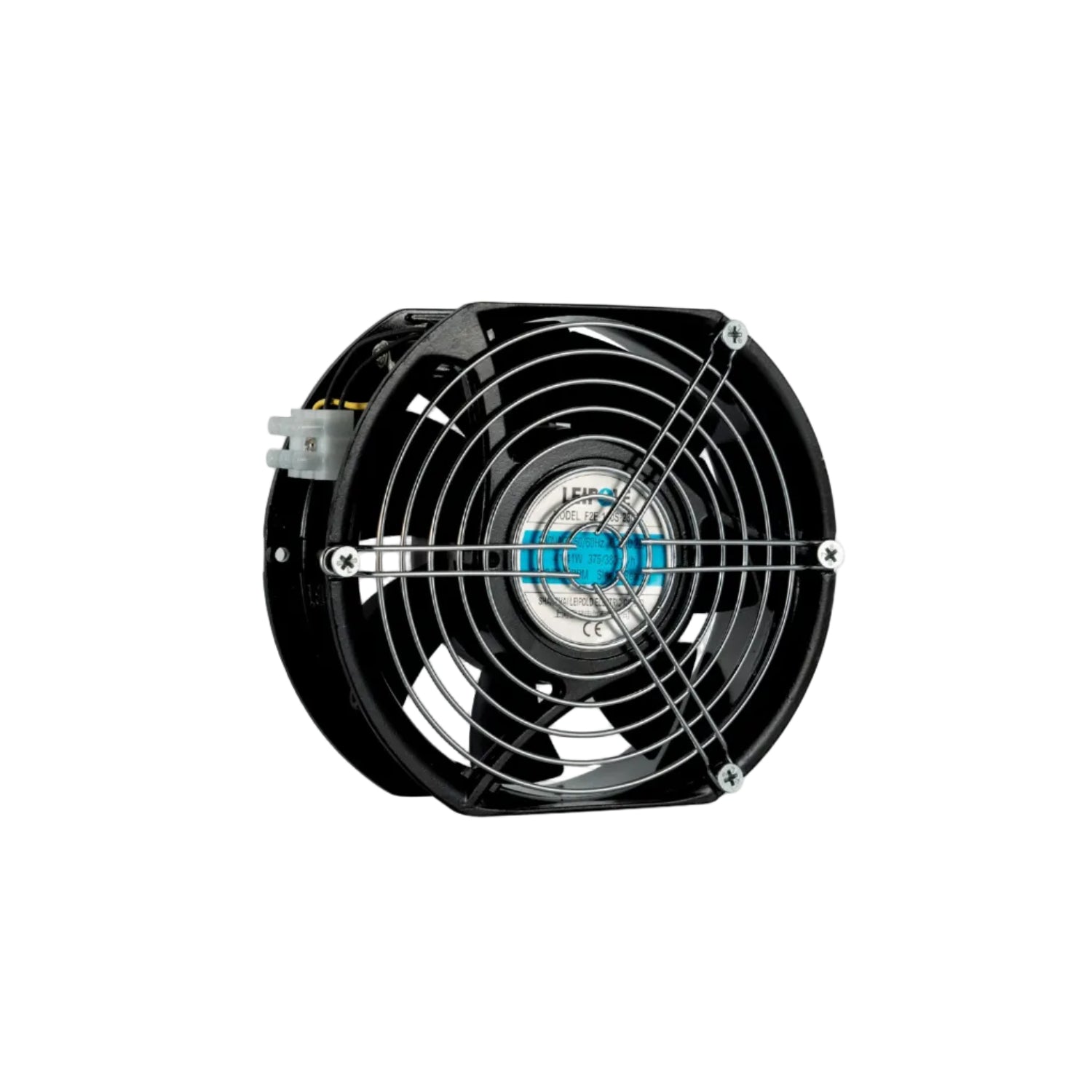 F2E-150B-230 Cabinet Cooler Fan | 230V AC | 370 Ball Bearing Enclosure Fan