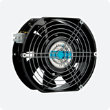 FB9804/150B Slim Filter Fan | 204x204 mm, 150mm Ball-Bearing | 230V / 115V AC IP54 Cabinet Filter Fan