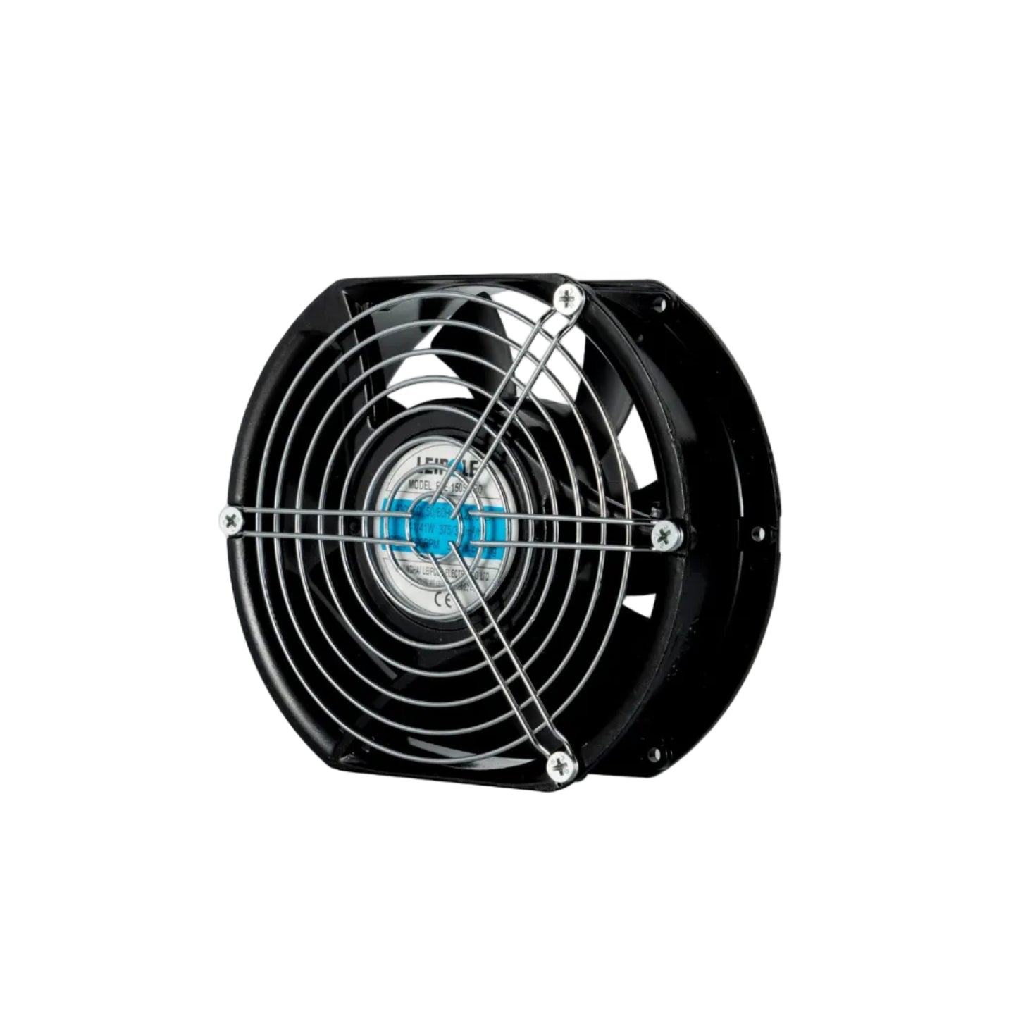 F2E-150B-230 Cabinet Cooler Fan | 230V AC | 370 Ball Bearing Enclosure Fan