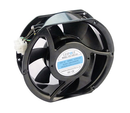 FB9806/150S.115 Filter Fan Unit | 320x320 mm, 150mm Sleeve-Bearing Fan | 115V AC Cabinet Filter Fan, RAL7035