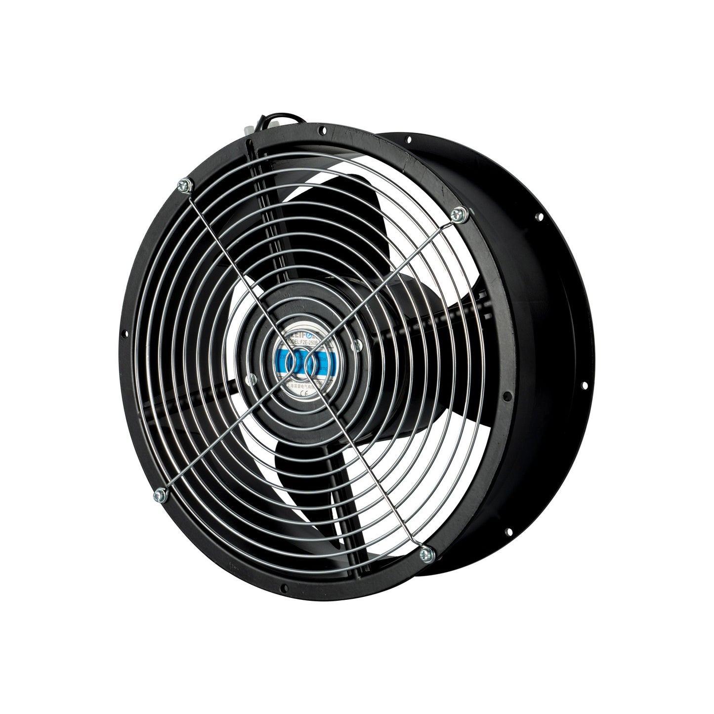 F2E-250B-230 Industrial Control Panel Fan | 230V AC | 255mm Heavy-Duty Cooler