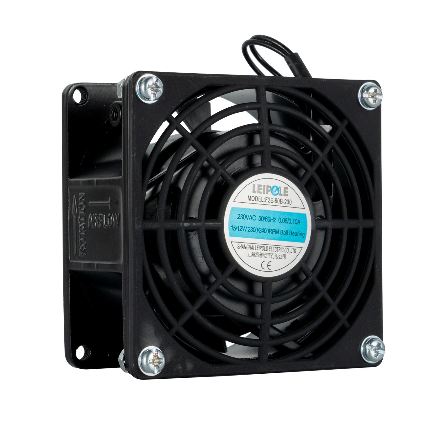 Compact Cooling Fan 80X80mm 60m³/h  F2E-80B-230 Axial