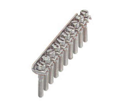 FB10-JRTK/S Fixed Bridge for JURTK/S Test Disconnect Terminals | Screw-In Centre Jumper | Potential Distribution | Pack of 50