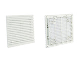 FB9804/120B Slim Filter Fan | 204x204 mm, 120mm Ball-Bearing | 230V / 115V AC IP54 Cabinet Filter Fan