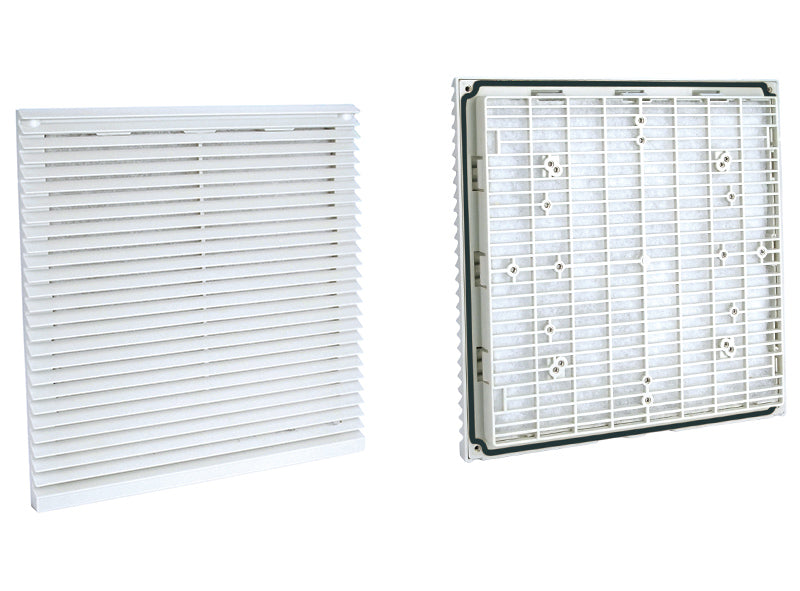 FB9806/250B Filter Fan Unit | 320x320 mm, 250mm Ball-Bearing Fan | 230V / 115V AC Cabinet Filter Fan