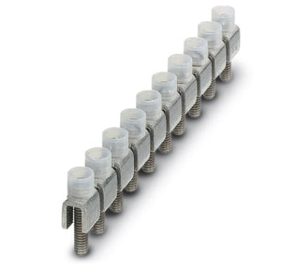FBI 10 Fixed Bridge for JUK Screw Terminal Blocks | 6 Sizes for 5.2–15.2 mm Terminal Width | Screw-In Centre Jumper | Pack of 10–50