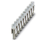 FBI 10 Fixed Bridge for JUK Screw Terminal Blocks | 6 Sizes for 5.2–15.2 mm Terminal Width | Screw-In Centre Jumper | Pack of 10–50