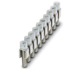 FBI 10 Fixed Bridge for JUK Screw Terminal Blocks | 6 Sizes for 5.2–15.2 mm Terminal Width | Screw-In Centre Jumper | Pack of 10–50