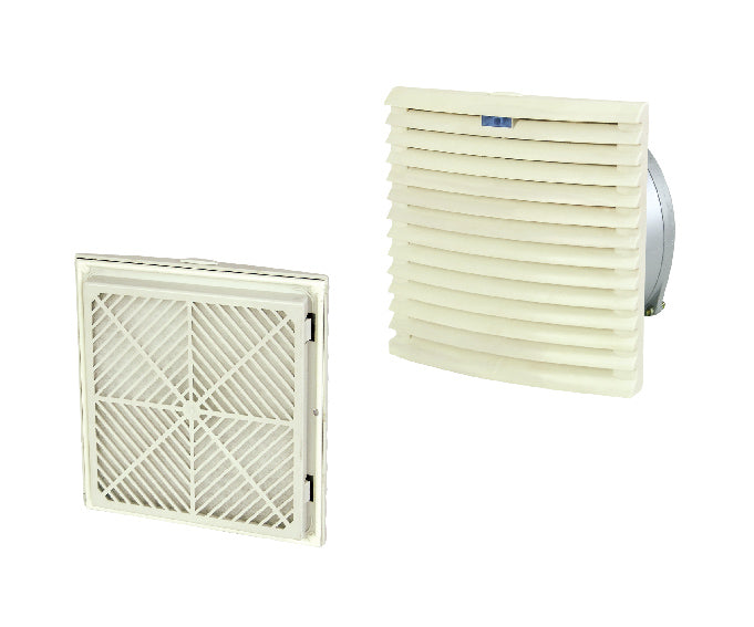 FK9925 115 Enclosure Fan | 115V AC | 370 m?/h Airflow | 224mm Cutout