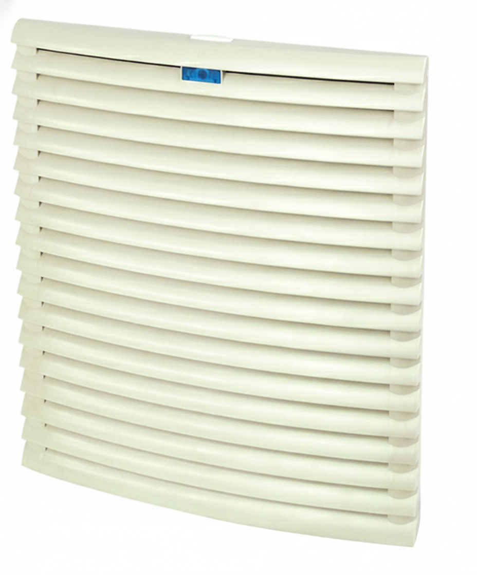 FK9926.300 Large Exit Filter | 320x320mm Passive Cabinet Vent | IP54 No-Motor Outlet