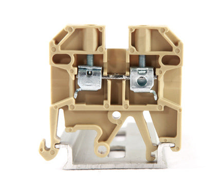 JSAK2.5EN Terminal Block | 2.5 mm² Nominal Cross Section | JSAK Series DIN-Rail Terminal | Pack of 50