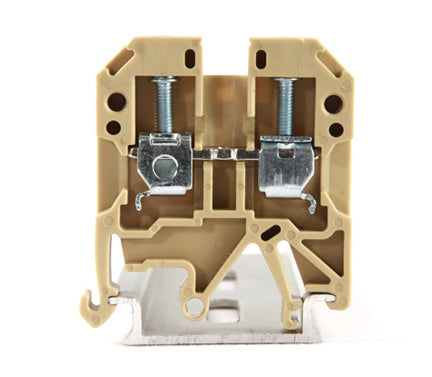 JSAK4EN Terminal Block | 4 mm² Nominal Cross Section | JSAK Series DIN-Rail Terminal | Pack of 50