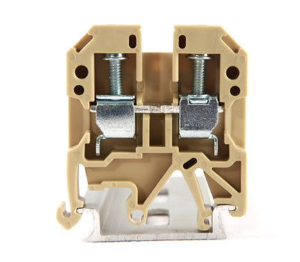 JSAK6EN Terminal Block | 6 mm² Nominal Cross Section | JSAK Series DIN-Rail Terminal | Pack of 50