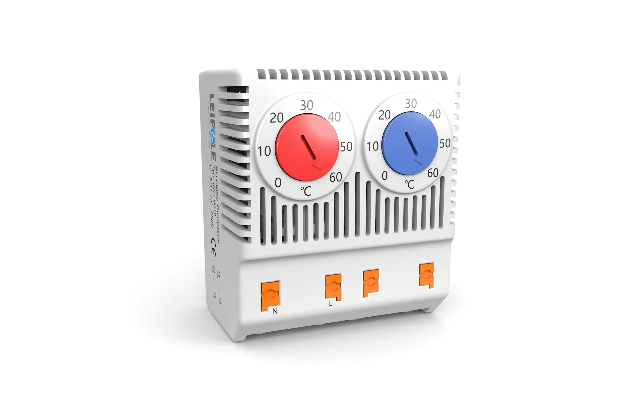 Leipole JSK0012 Dual Action Independent Thermostat NO+NC - Pack of 10
