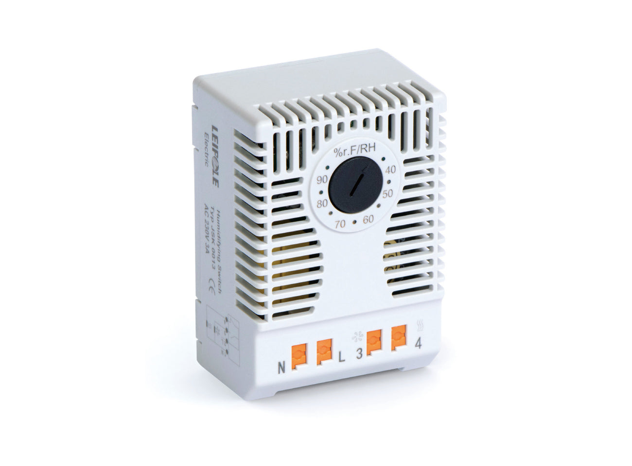 small hygrostat used for electric enclosure