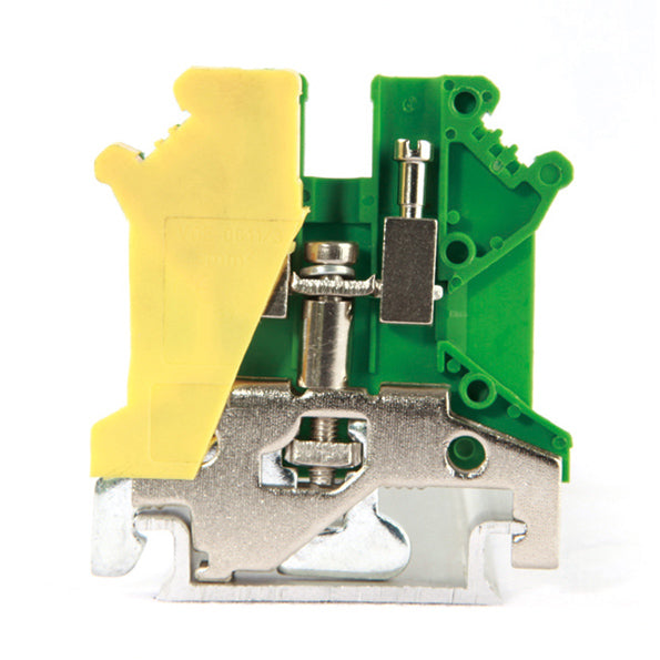 Leipole JUSLKG5 Earth Terminal Block 4mm Screw Connection - Pack of 50