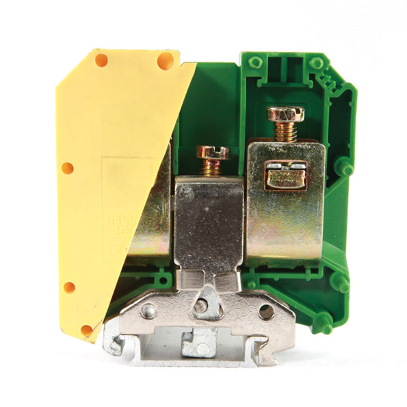 Leipole JUSLKG50 Large Wire Ground Block 50mm Copper - Pack of 10